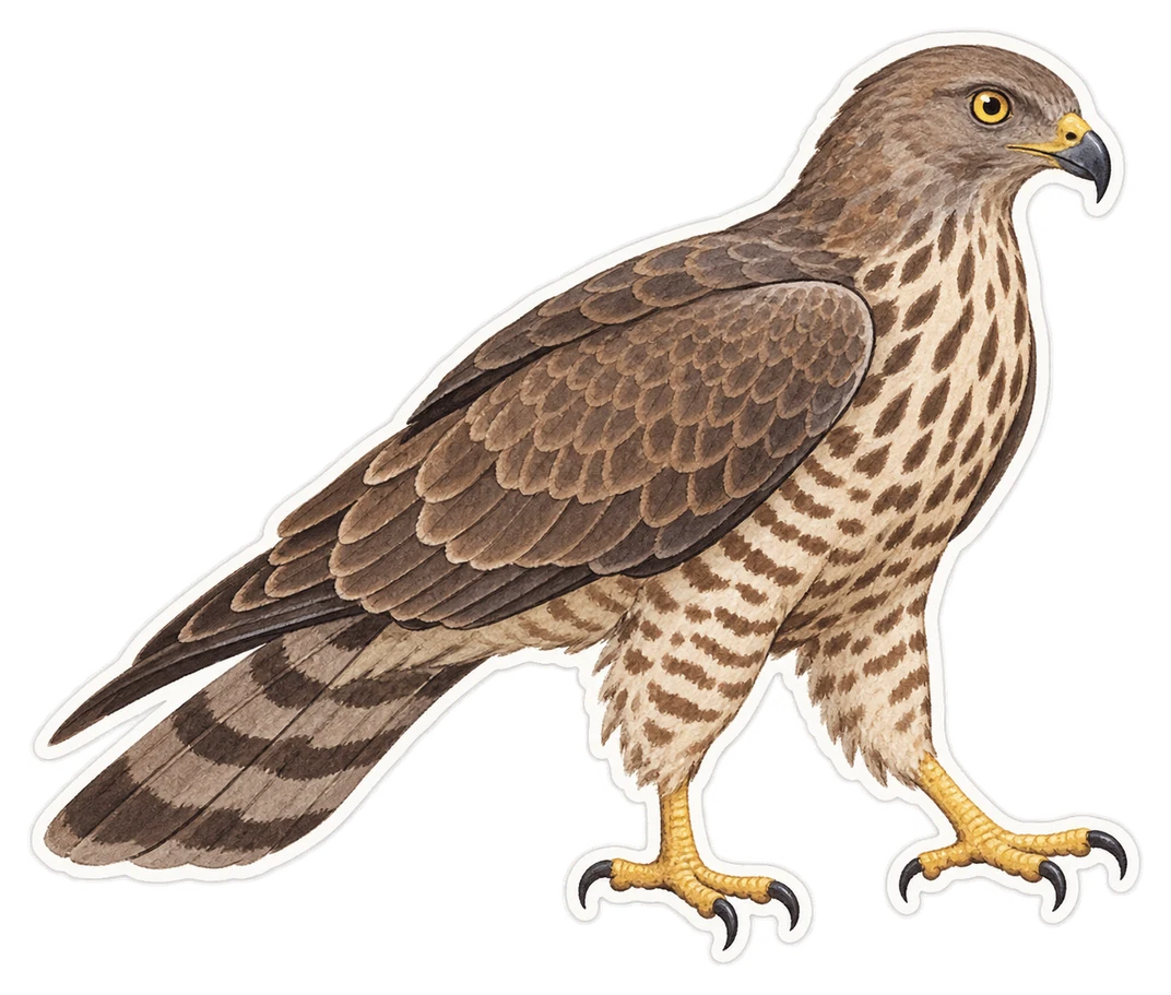 La bondrée apivore (Pernis apivorus)