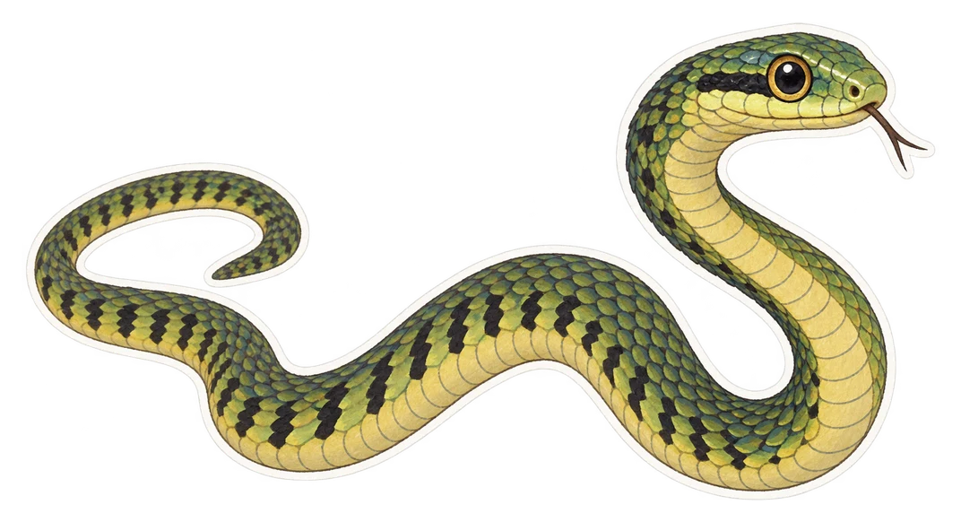 Le boomslang (Dispholidus typus)