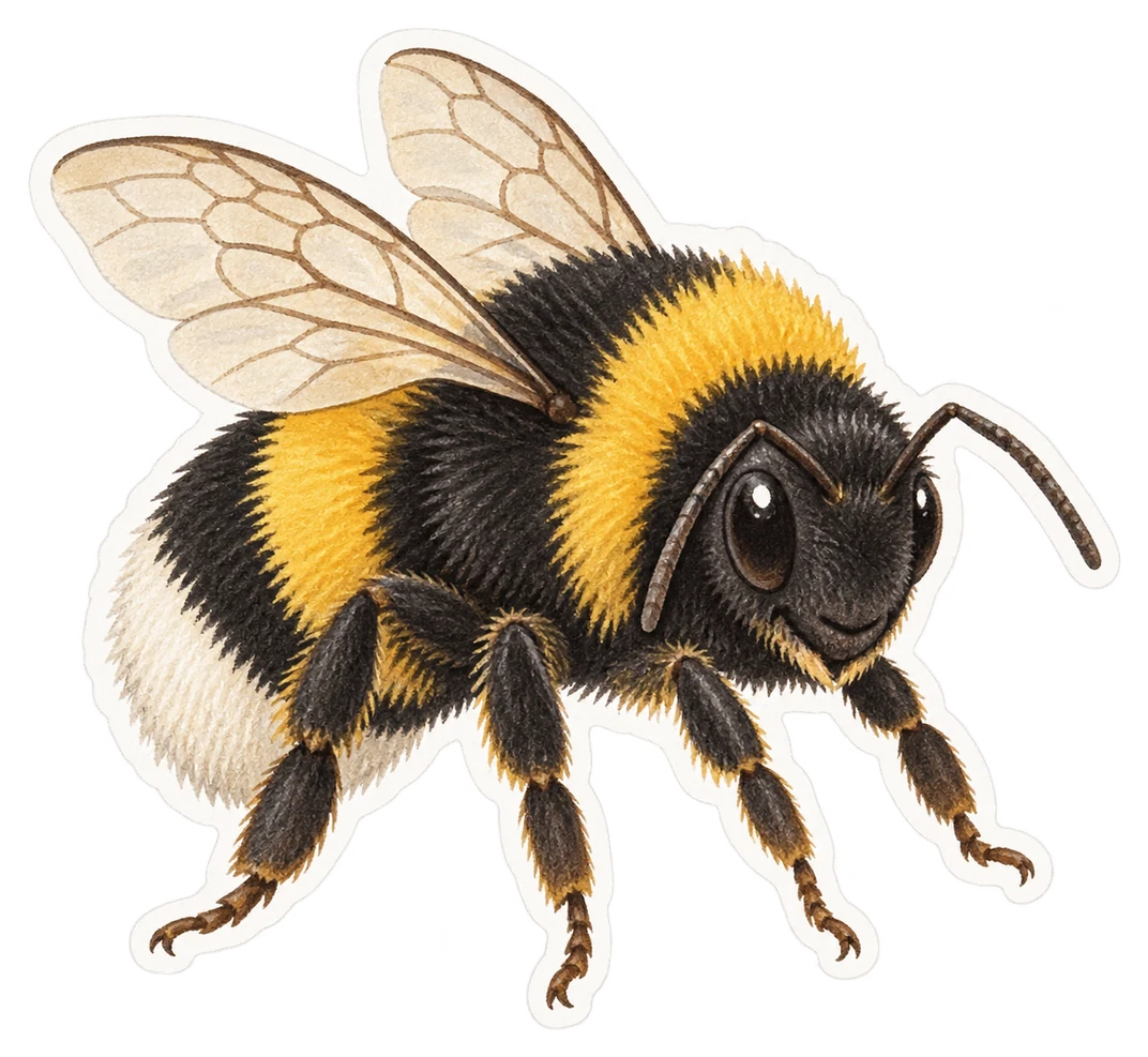 Le bourdon terrestre (Bombus terrestris)