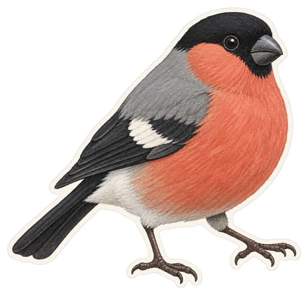 Le bouvreuil des Açores (Pyrrhula murina)