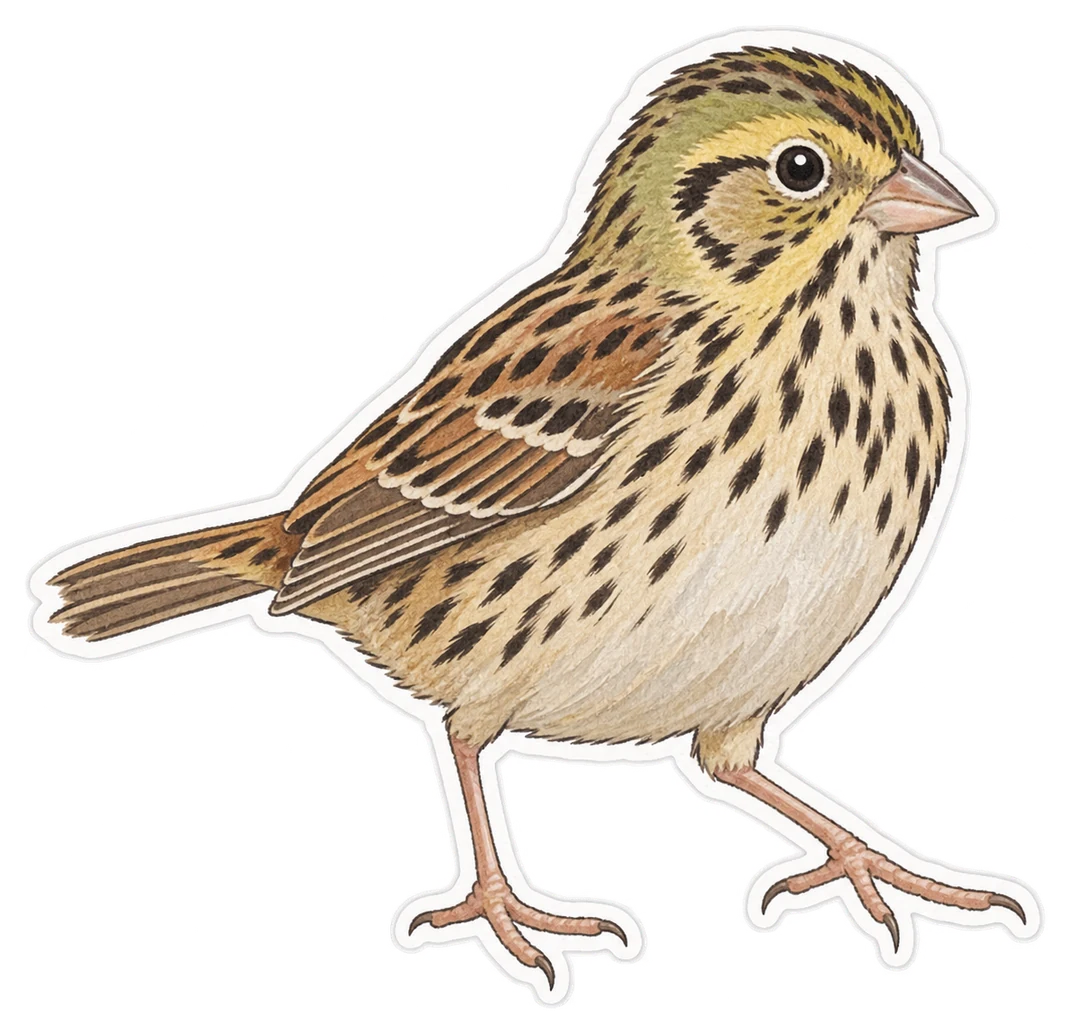 Le bruant de Henslow (Centronyx henslowii)