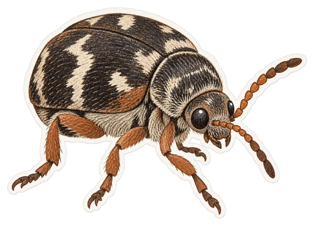 La bruche de la fève (Bruchus rufimanus)