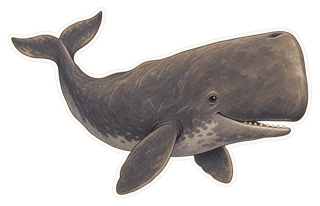 Le cachalot (Physeter macrocephalus)