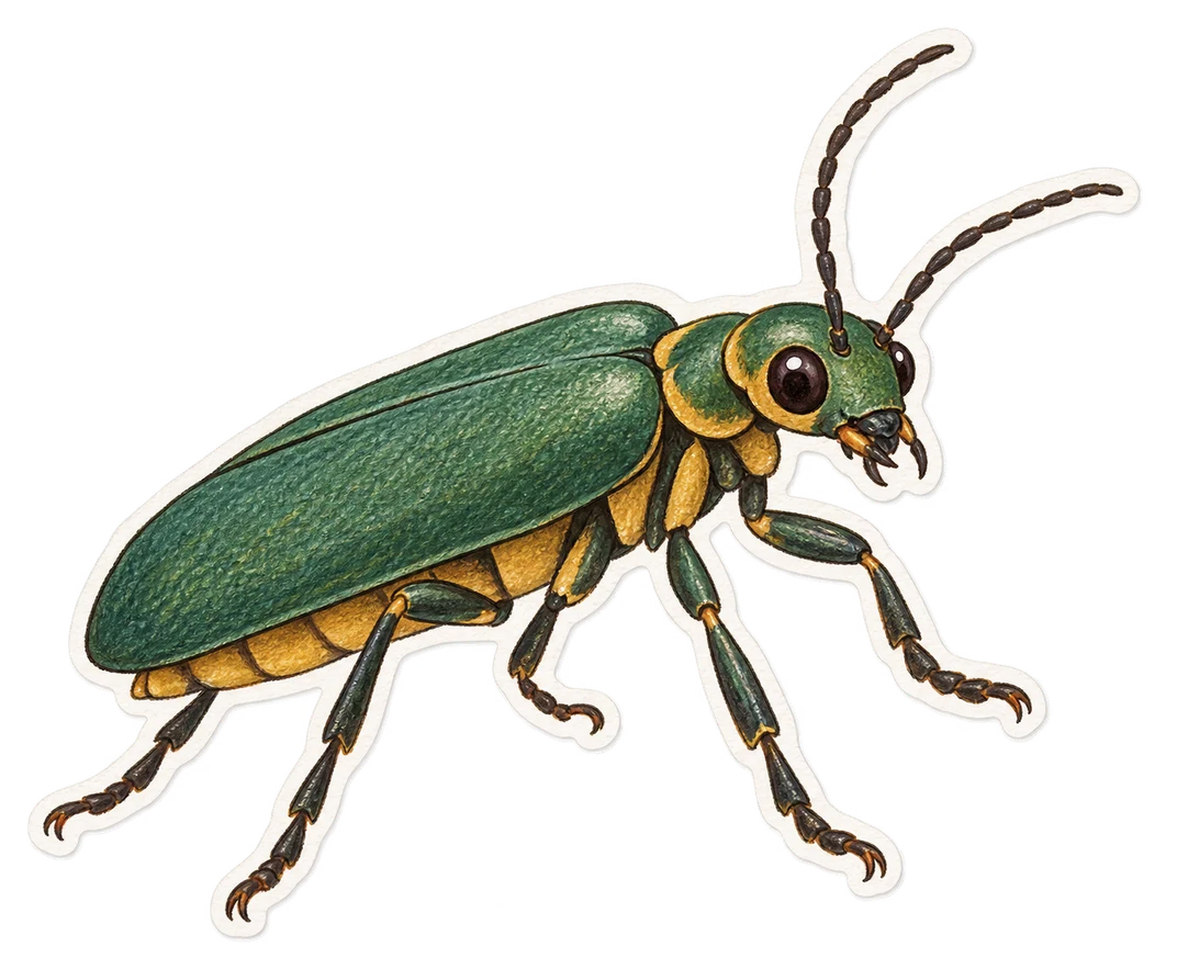 La cantharide officinale (Lytta vesicatoria)