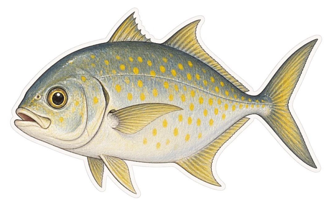 La carangue jaune (Carangoides bartholomaei)