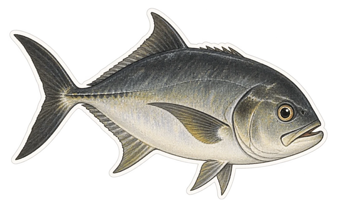 La carangue noire (Caranx lugubris)