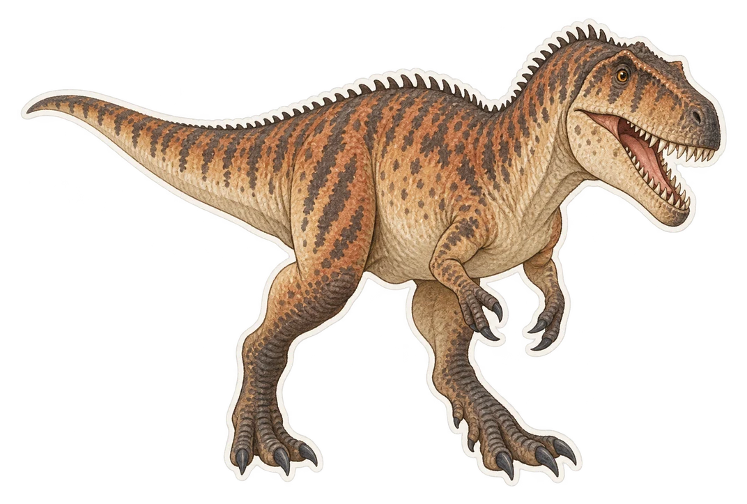 Le carcharodontosaure (Carcharodontosaurus saharicus)