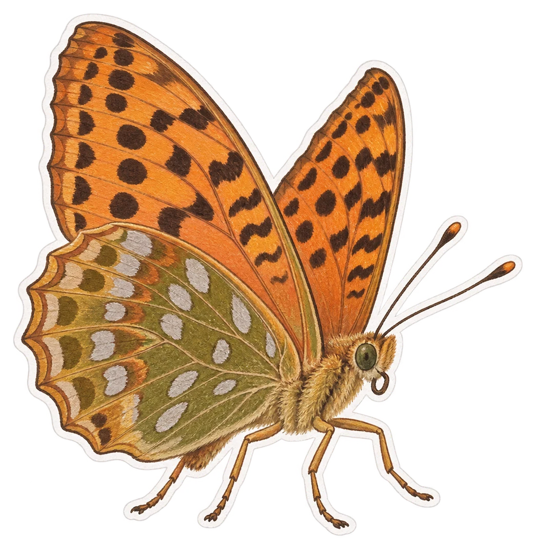 Le cardinal (Argynnis pandora)
