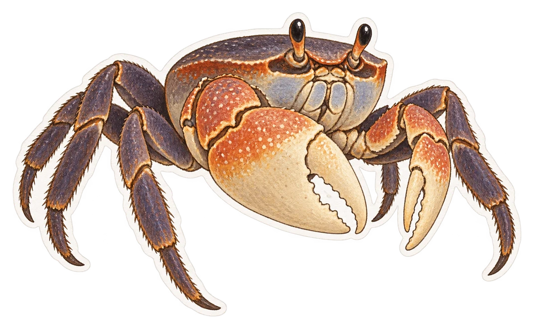 Le cardisome carnifex (Cardisoma carnifex)