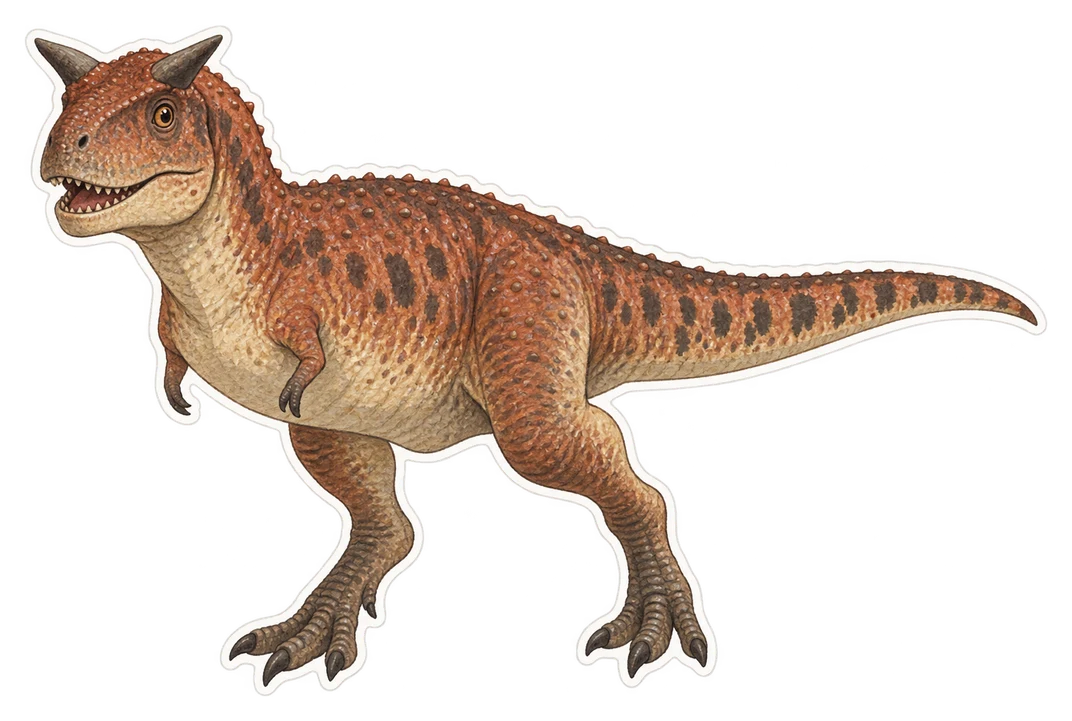 Le carnotaure (Carnotaurus sastrei)