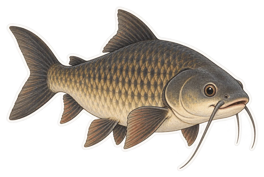 La carpe géante du Siam (Catlocarpio siamensis)