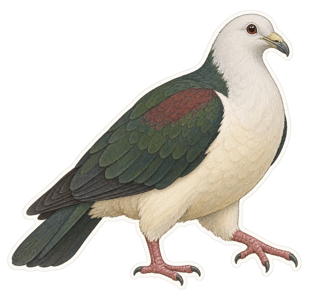 Le carpophage géant (Ducula goliath)