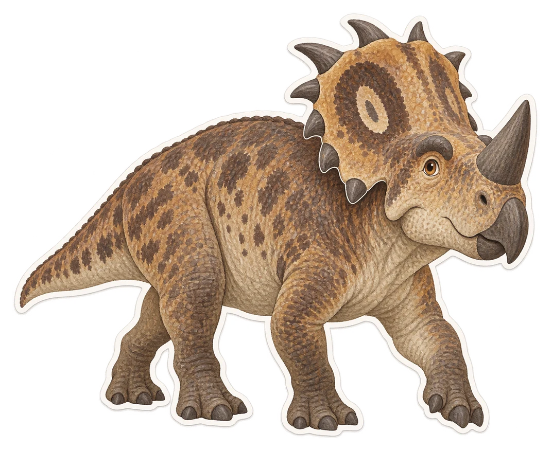 Le centrosaure (Centrosaurus apertus)