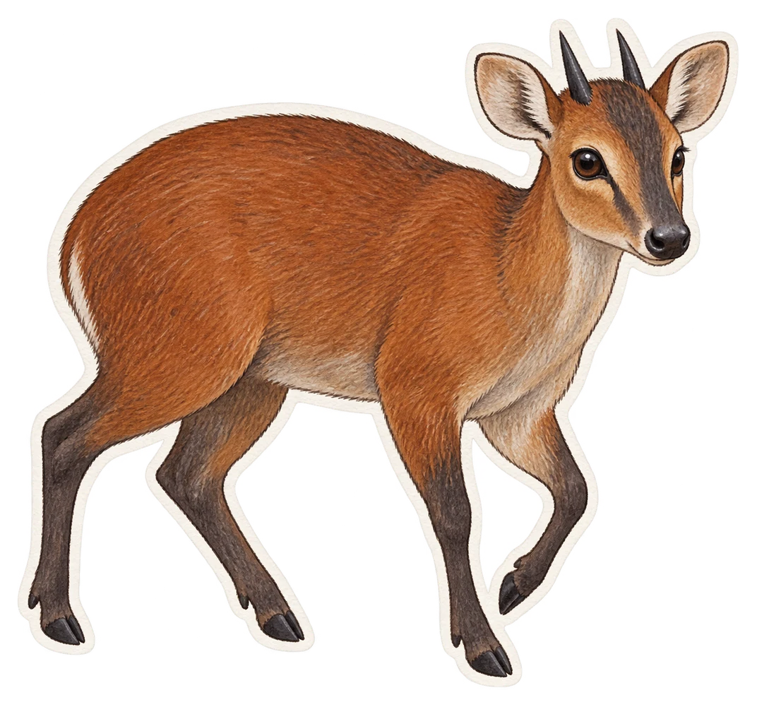Le céphalophe de Natal (Cephalophus natalensis)