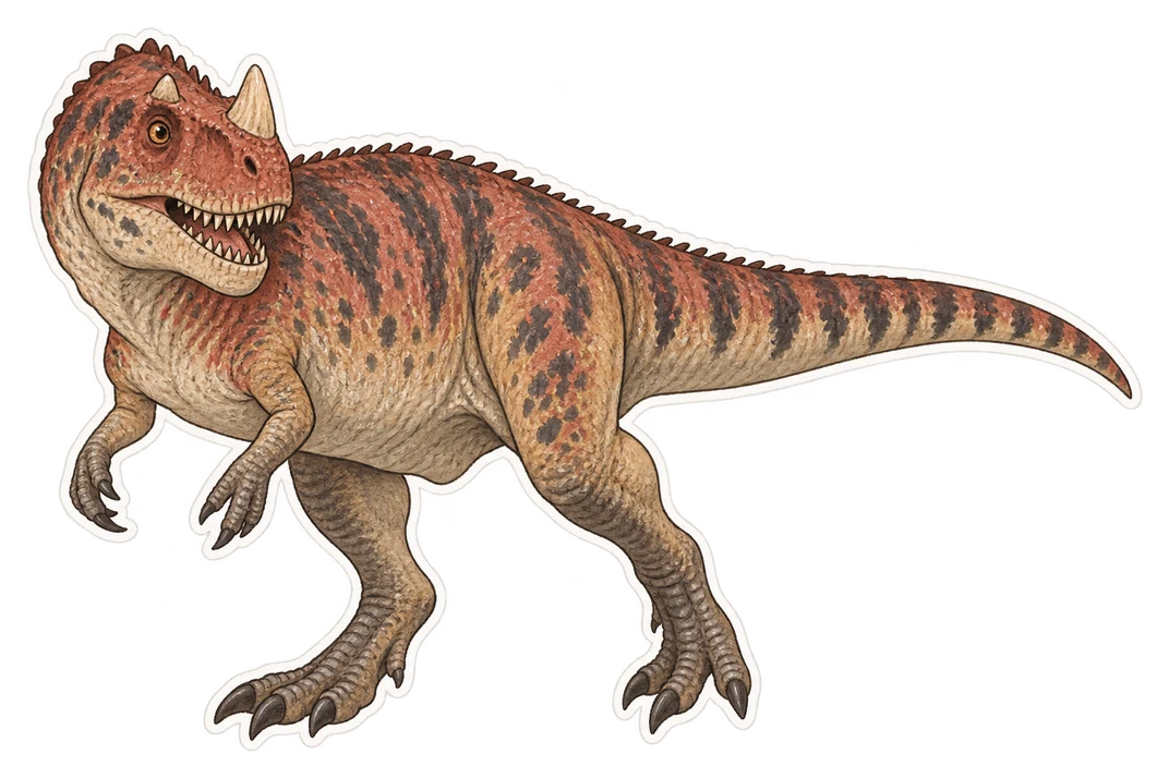 Le cératosaure (Ceratosaurus nasicornis)