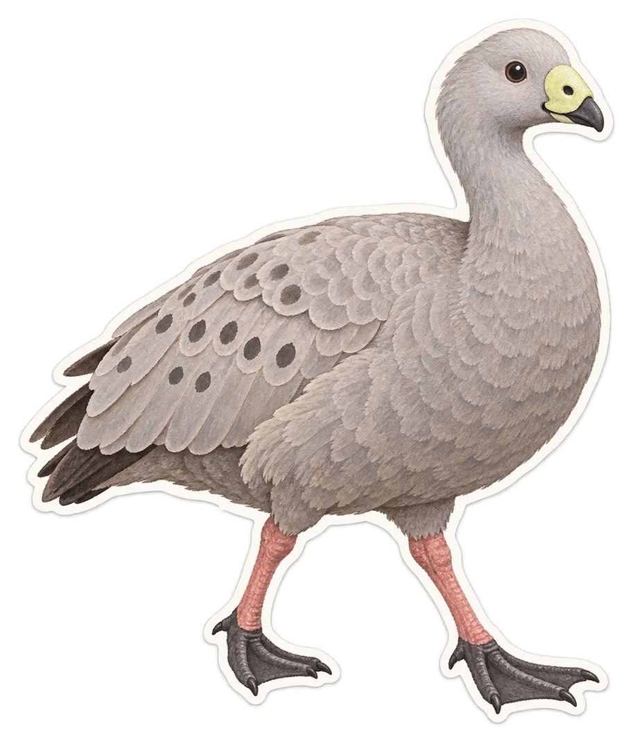 Le céréopse cendré (Cereopsis novaehollandiae)