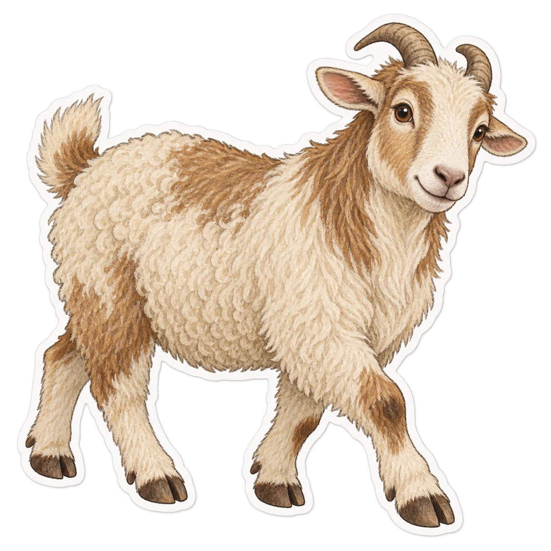 Le chabin (Capra aegagrus hircus × Ovis aries)