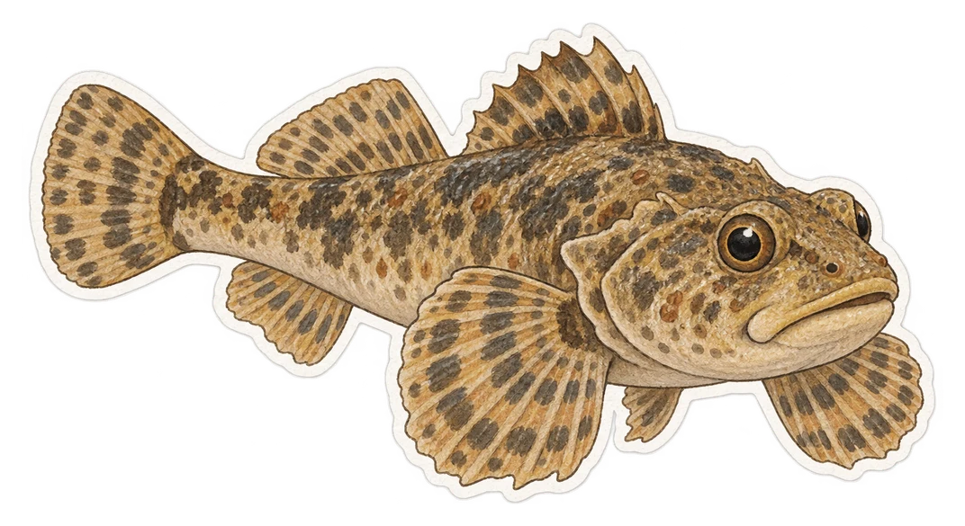 Le chabot des Pyrénées (Cottus hispaniolensis)