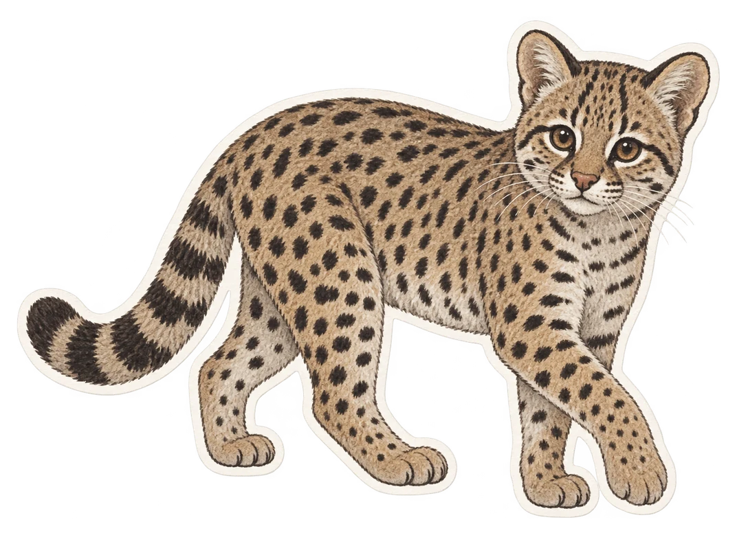 Le chat de Geoffroy (Leopardus geoffroyi)