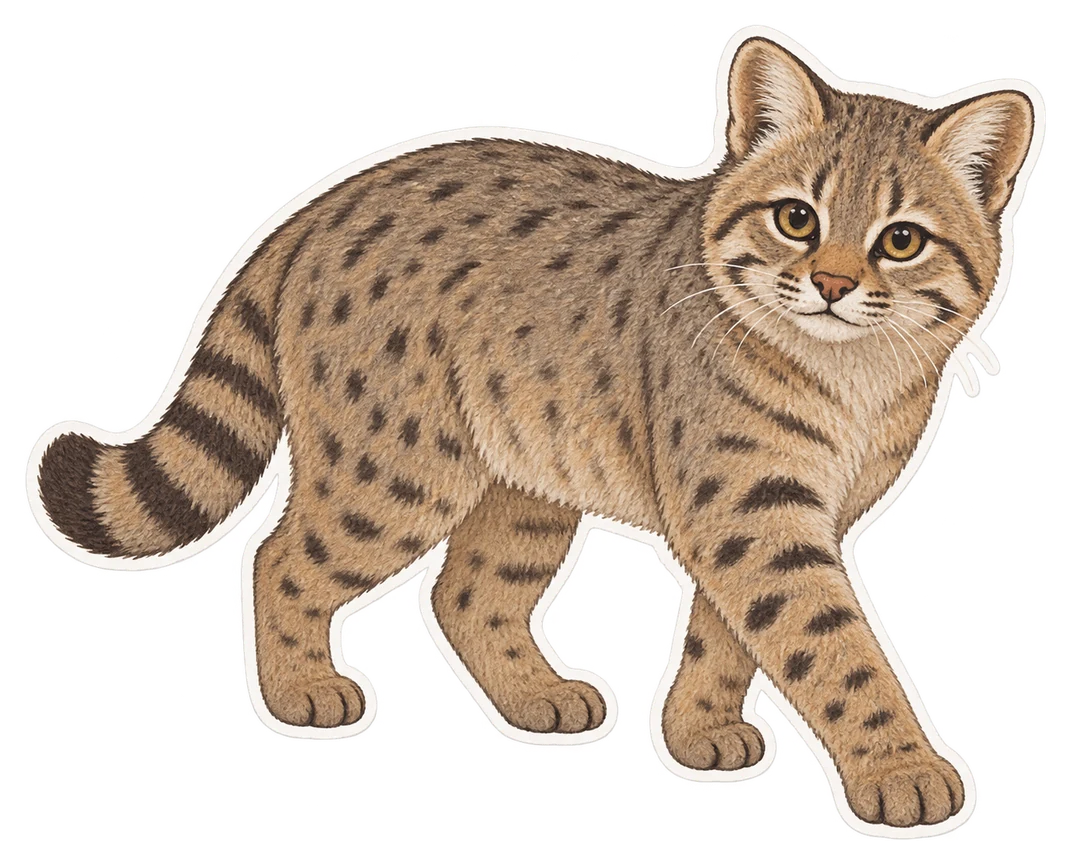 Le chat des pampas (Leopardus colocola)