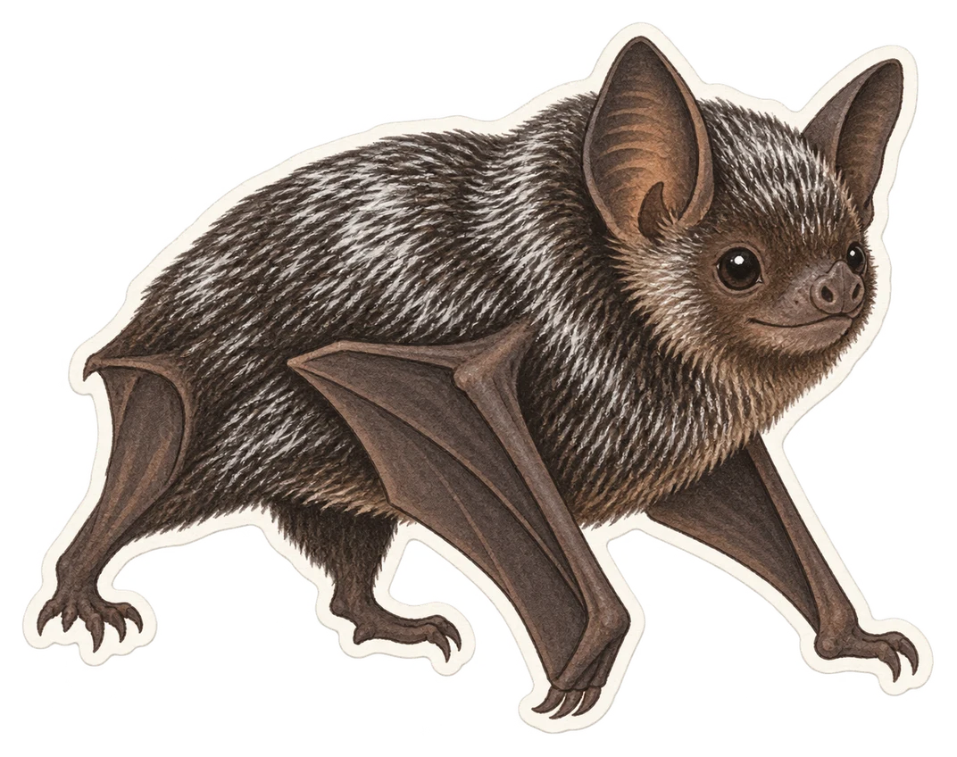 La chauve-souris argentée (Lasionycteris noctivagans)