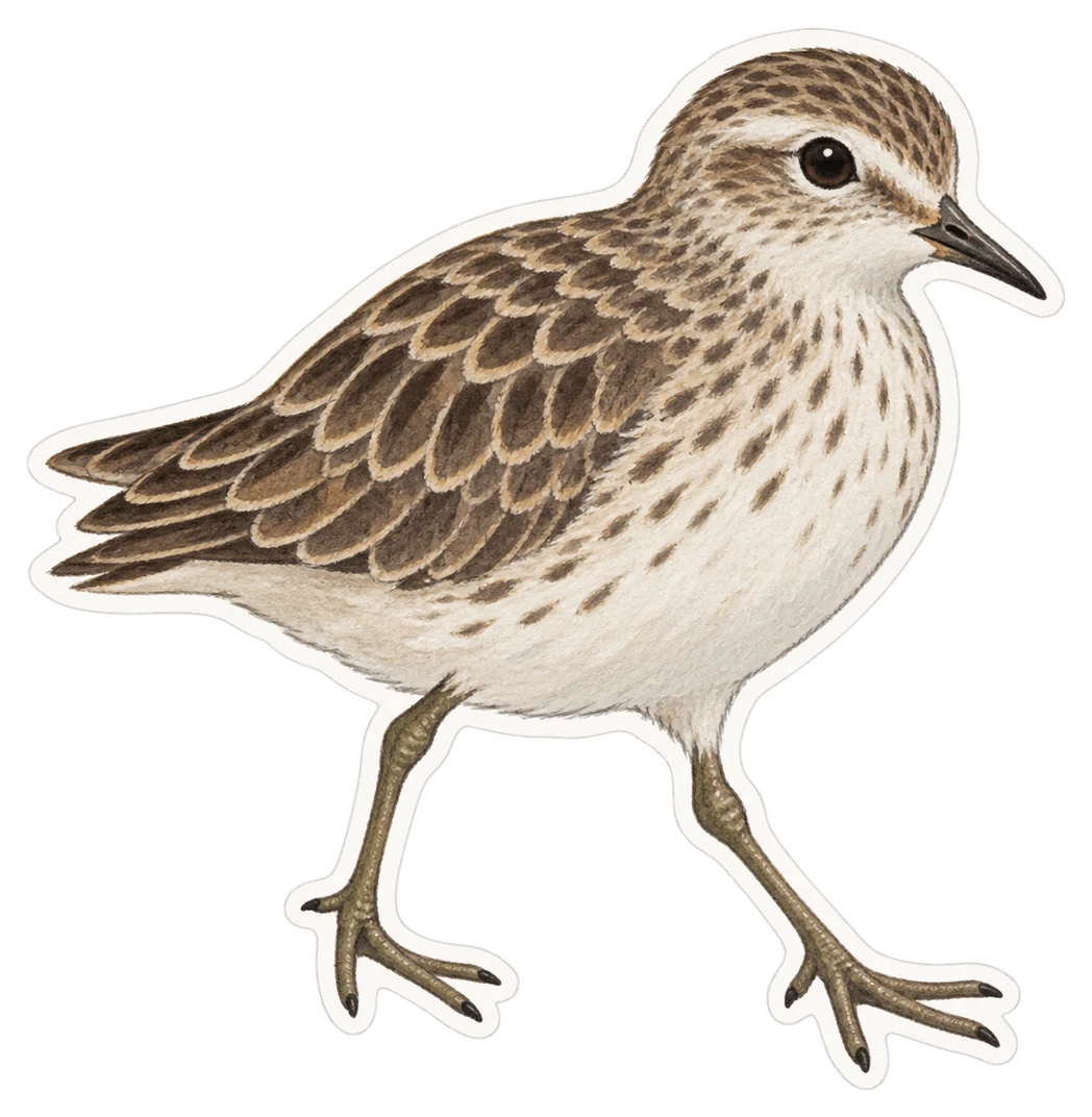 Le chevalier des Tuamotu (Prosobonia parvirostris)