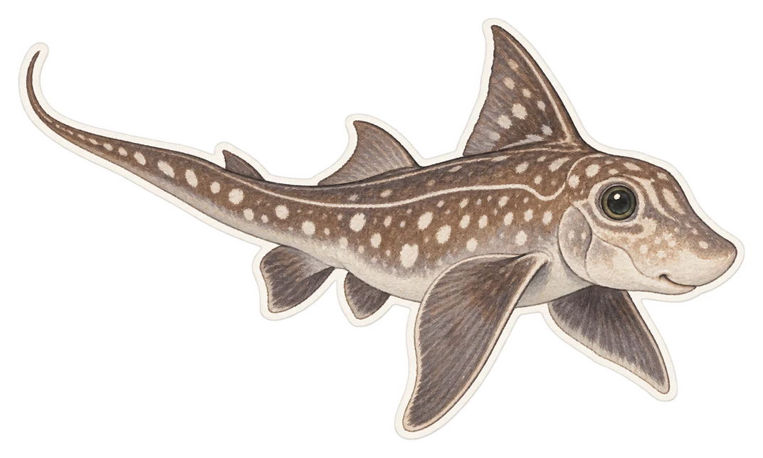 La chimère tachetée (Hydrolagus colliei)