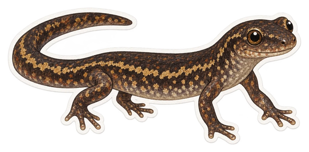 Le chioglosse portugais (Chioglossa lusitanica)