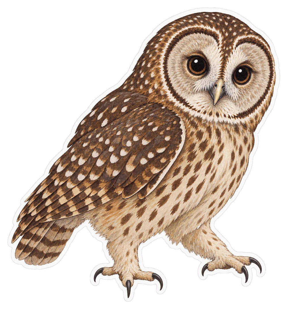 La chouette de Butler (Strix butleri)