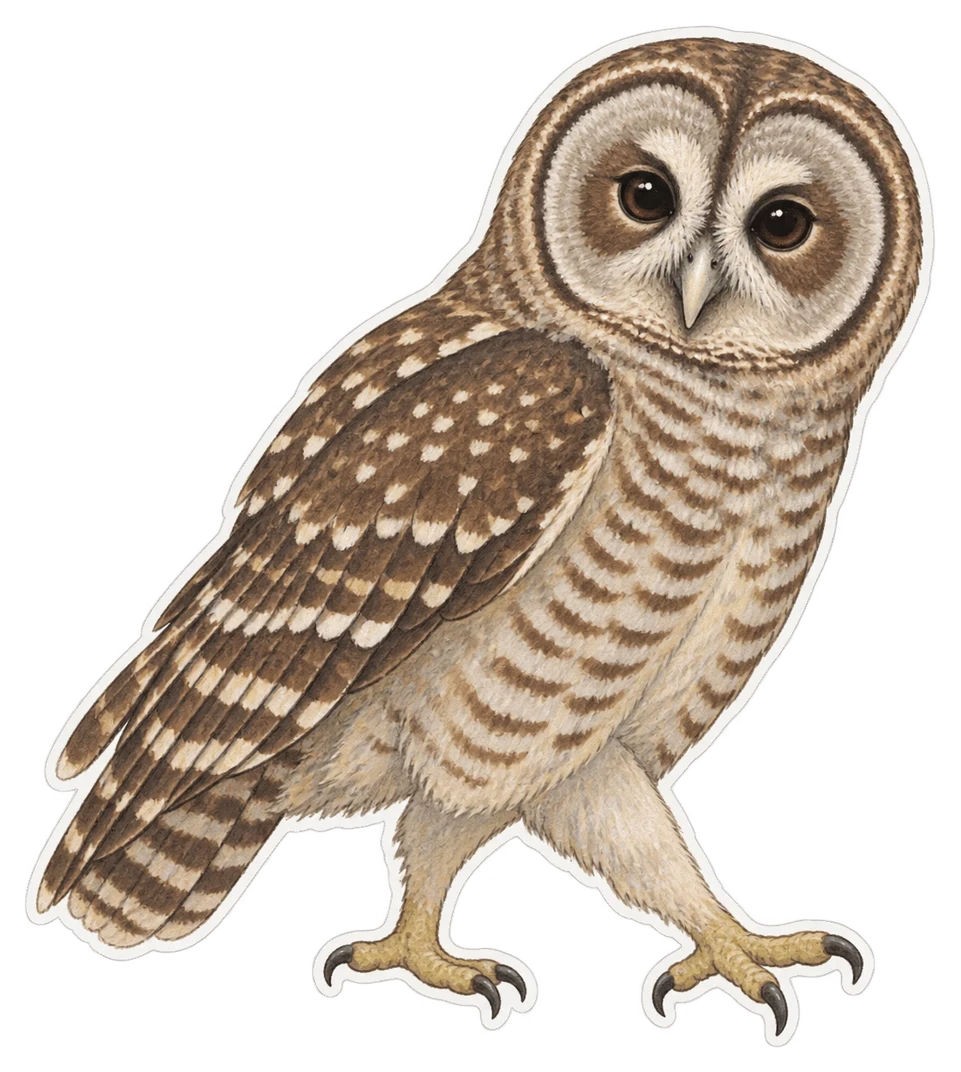 La chouette du Chaco (Strix chacoensis)