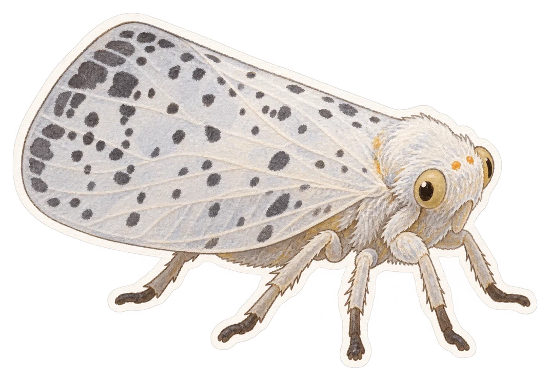 La cicadelle pruineuse (Metcalfa pruinosa)
