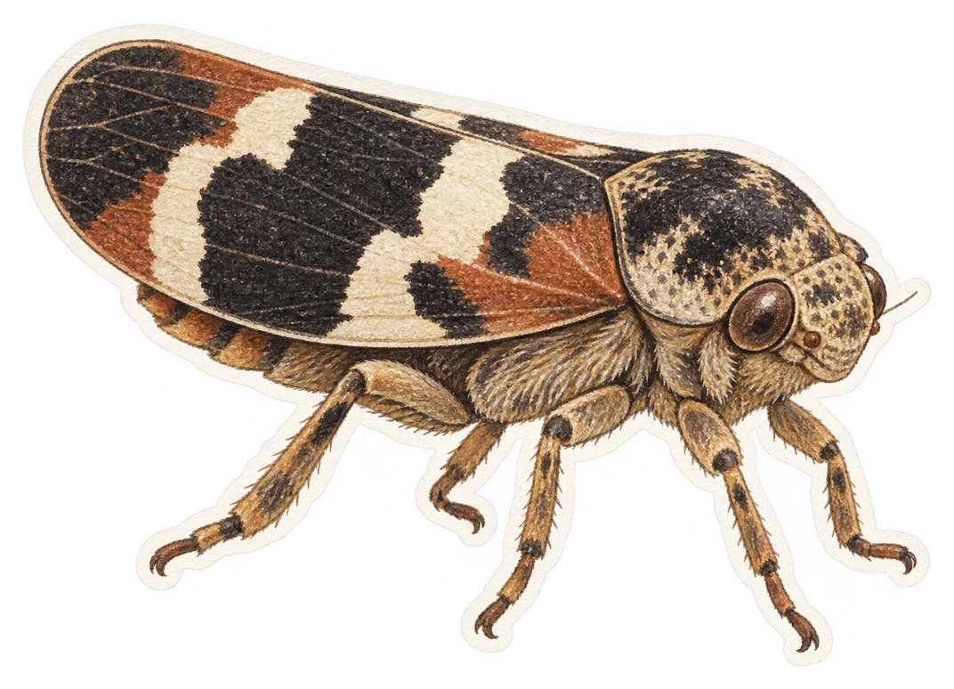 La cicadelle écumeuse (Philaenus spumarius)