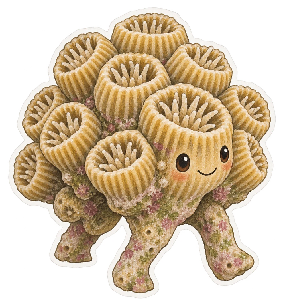 Le cladocore en touffe (Cladocora caespitosa)