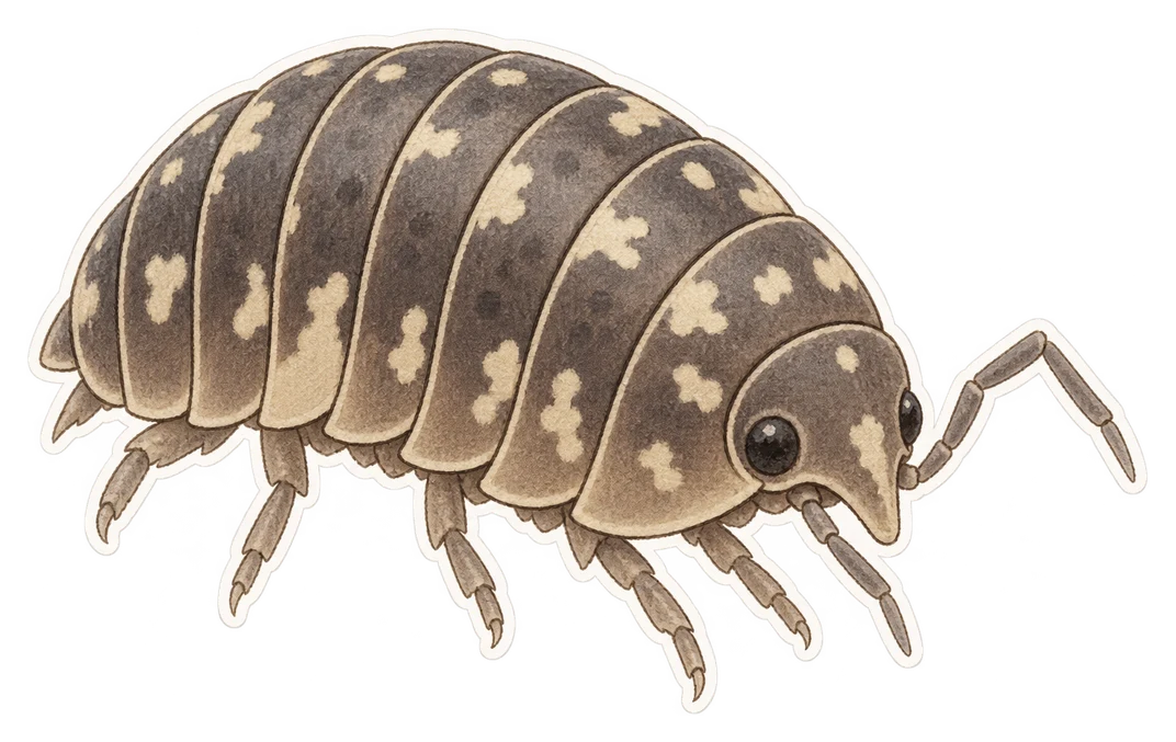 Le cloporte à nez (Armadillidium nasatum)