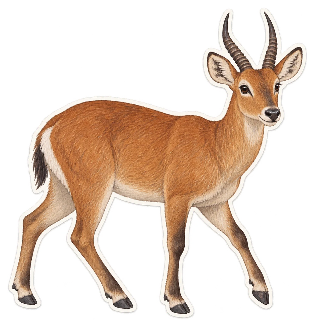 Le cobe des roseaux (Redunca redunca)