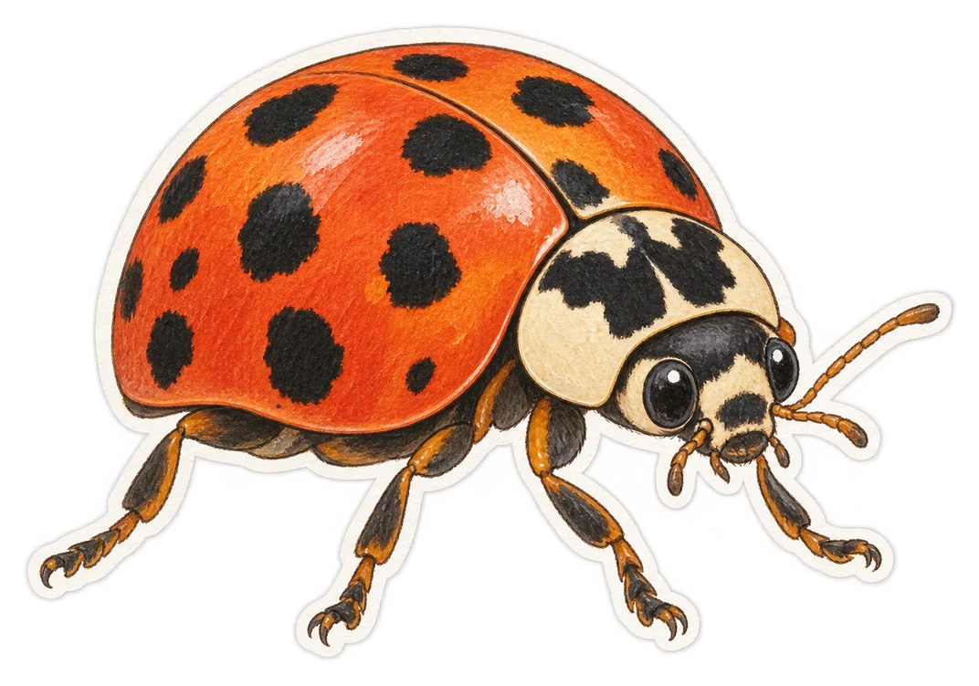 Coccinelle asiatique