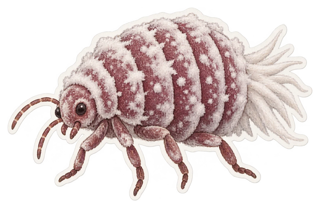 La cochenille du carmin (Dactylopius coccus)
