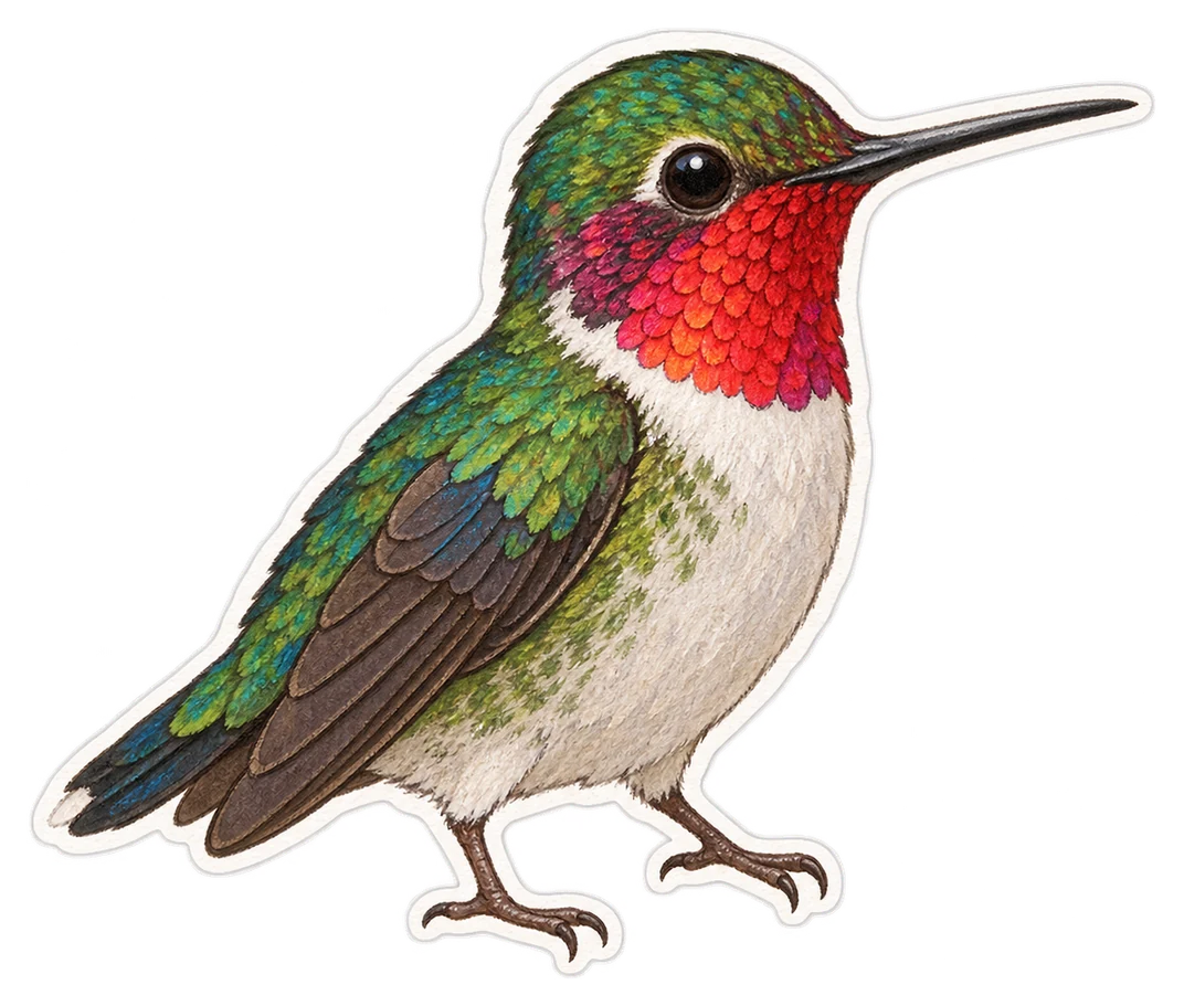 Le colibri d'Elena (Mellisuga helenae)