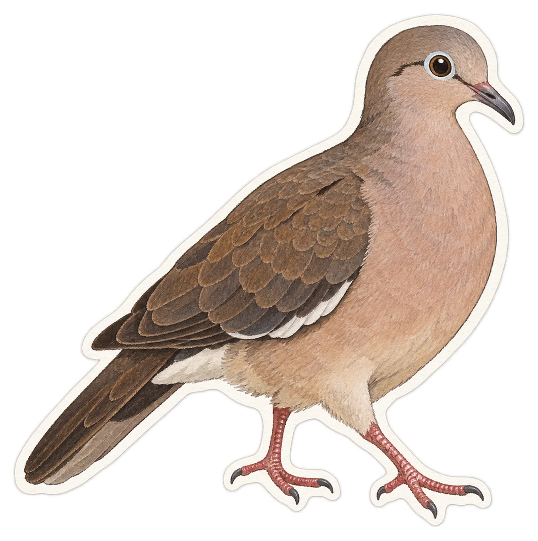 La colombe de Verreaux (Leptotila verreauxi)