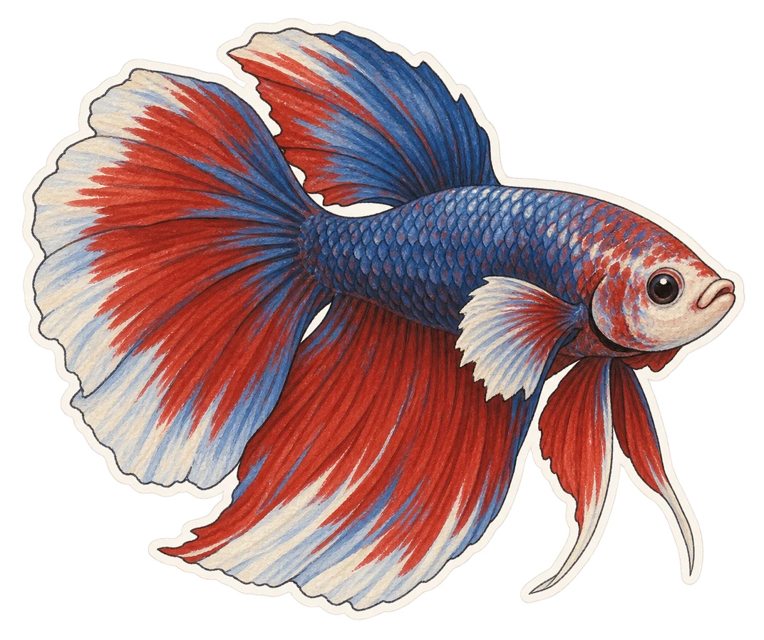 Le combattant (Betta splendens)