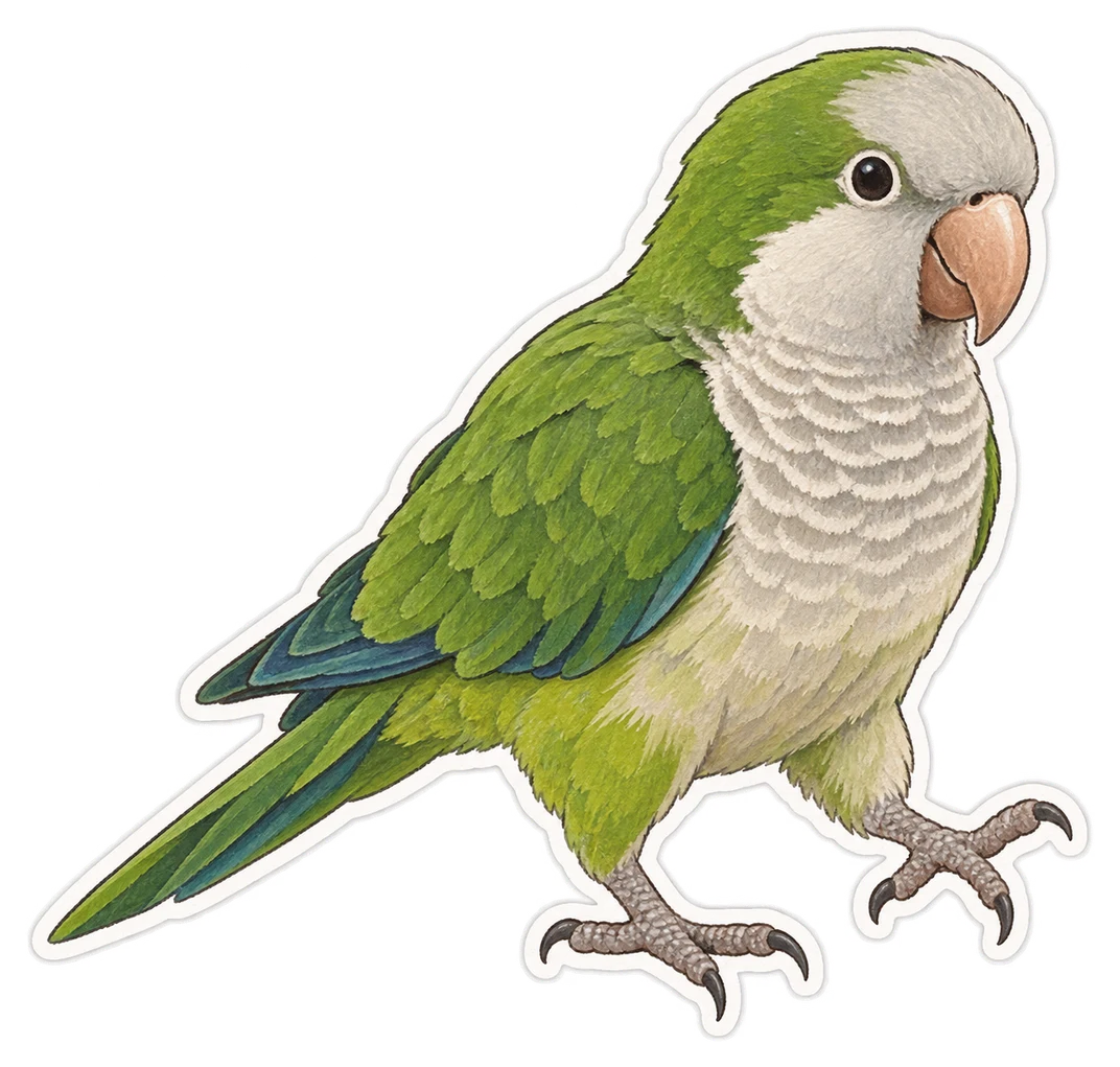 Conure veuve