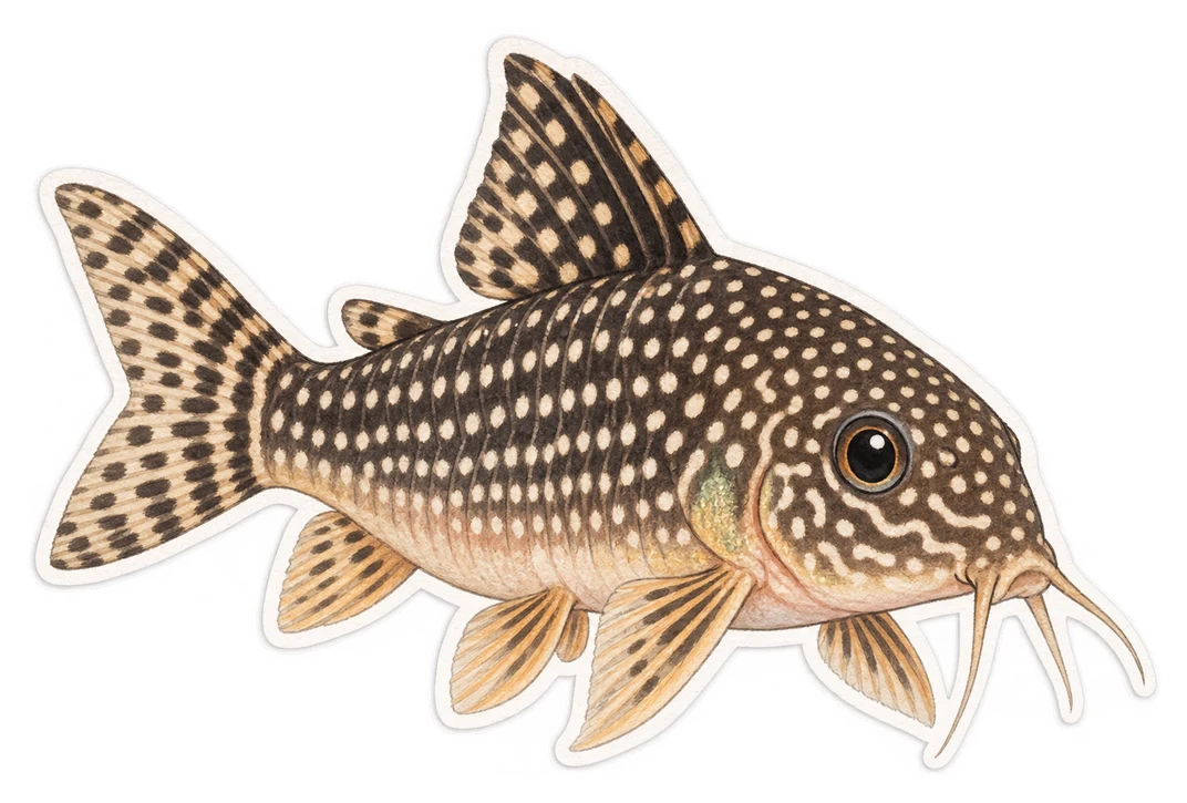 Le corydoras de Sterba (Corydoras sterbai)