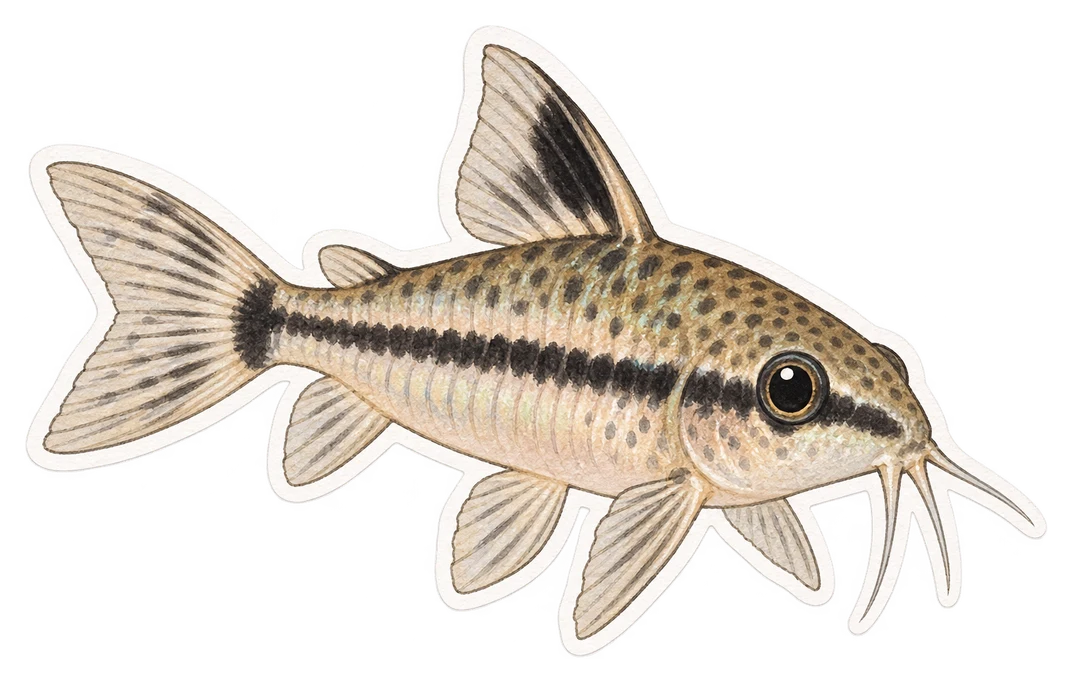 Le corydoras pygmée (Corydoras pygmaeus)