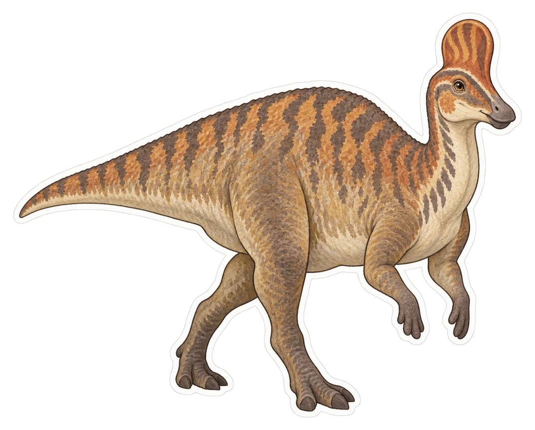 Le corythosaure (Corythosaurus casuarius)