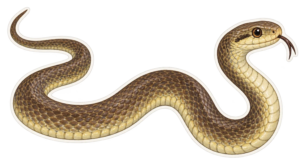 La couleuvre d'Esculape (Zamenis longissimus)