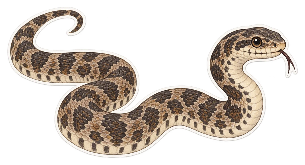 La couleuvre obscure (Pantherophis obsoletus)