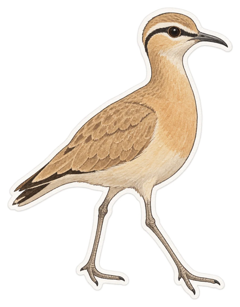 Le courvite isabelle (Cursorius cursor)