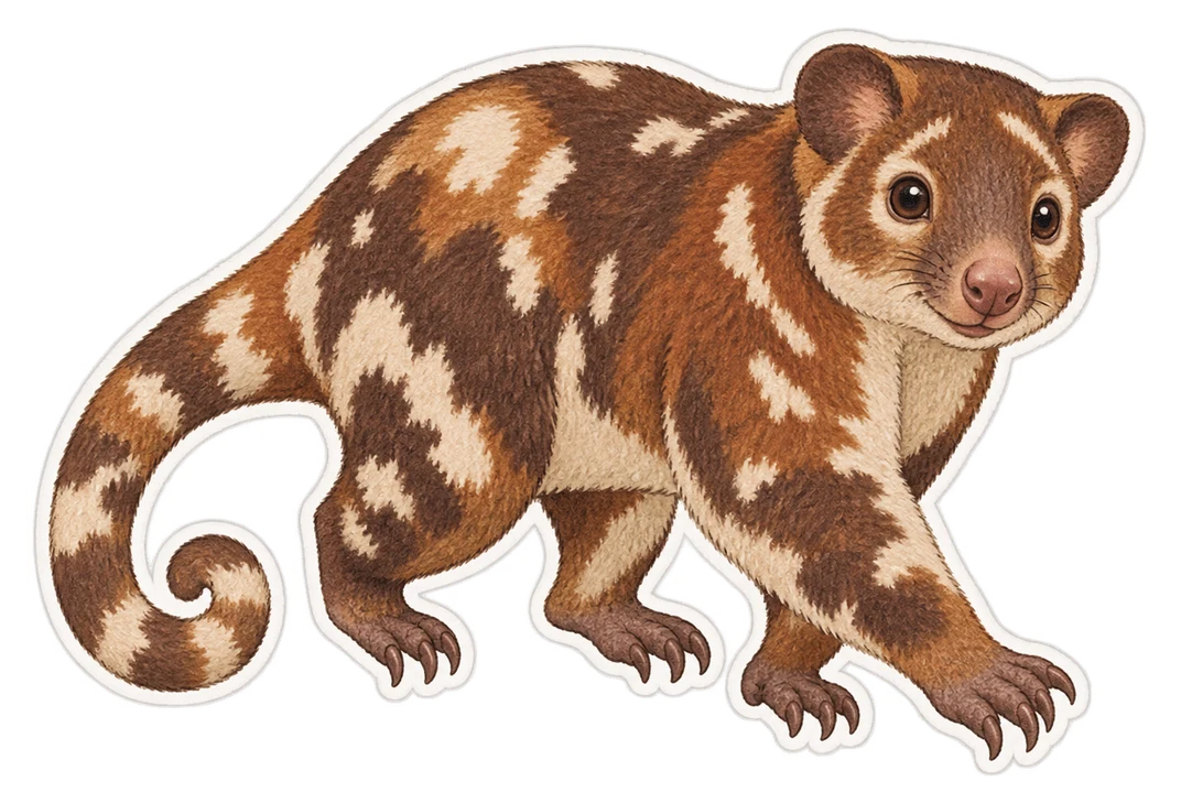 Le couscous de Waigeo (Spilocuscus papuensis)