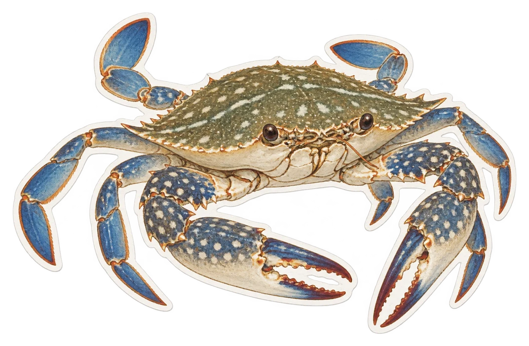 Le crabe nageur japonais (Portunus trituberculatus)
