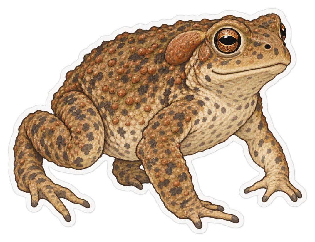 Le crapaud épineux (Bufo spinosus)